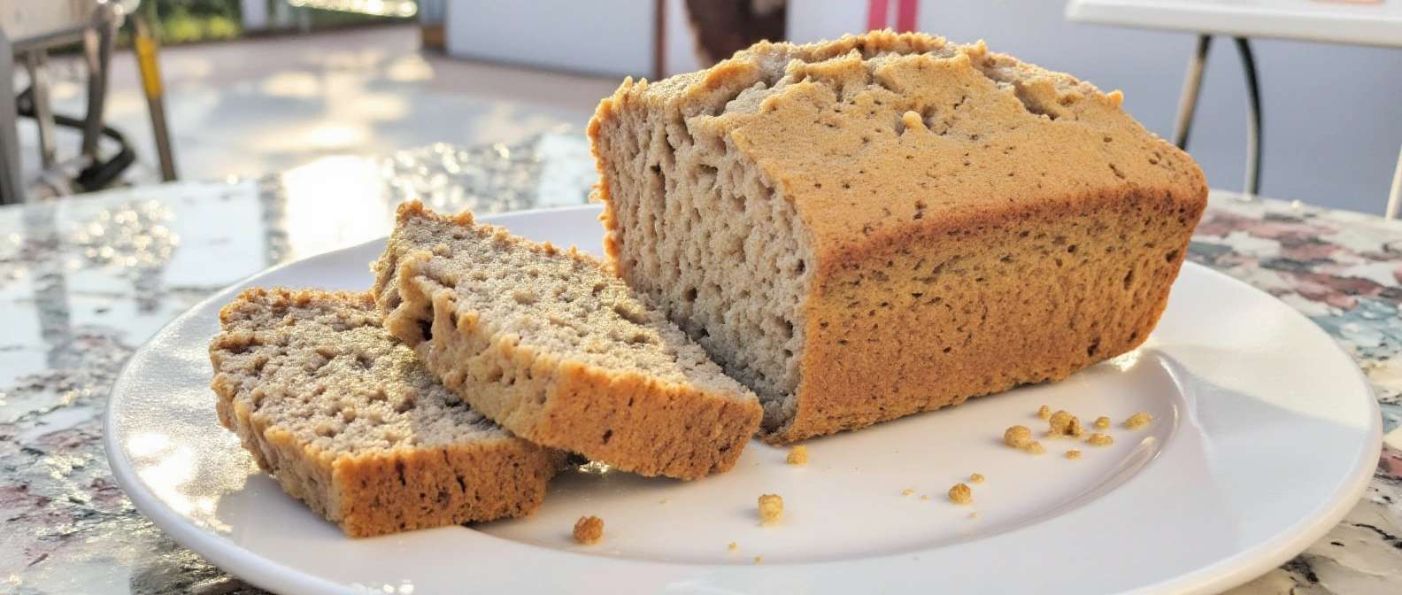 Freezing banana loaf slices for later use